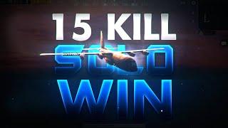 PUBG 15 Kill Solo Win 