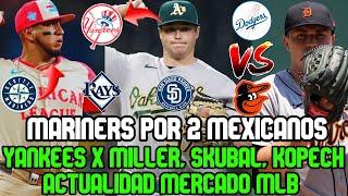 YANKEES X ESTRELLAS DE ÉLITE  MARINERS X AROZARENA Y PAREDES  DODGERS EN PROBLEMAS  MLB HOY