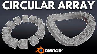 Create a Circular Array in Blender in 1 Minute