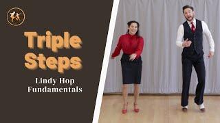 Lindy Hop Fundaments  Michael & Evita teachTriple Steps