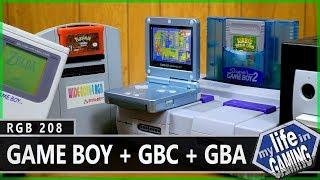 Nintendo Game Boy Game Boy Color and Game Boy Advance  RGB208  MY LIFE IN GAMING