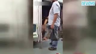 Metroya Sıçan Kadın