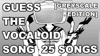 Guess the Vocaloid Song GREYSCALE EDITION