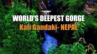 Deepest Canyon in the World  Kali-Gandaki Gorge Via Drone  Visit Nepal 2020