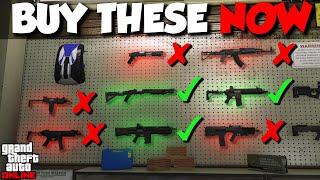 TOP 10 MUST HAVE WEAPONS IN GTA ONLINE 2020