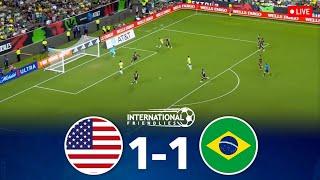 USA vs Brazil  International Friendly Match 2024 Full Match