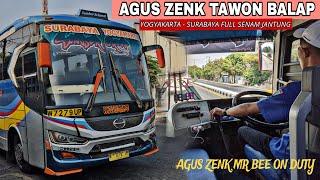 SUSUL BANYAK BUS DIDEPANNYA AGUS ZENK TAWON BALAP TRIP YOGYAKARTA - SURABAYA