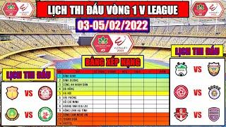 Lịch Thi Đấu Bóng Đá V LEAGUE 202324 Vòng 1  Thủ Đô Đại Chiến