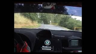 Onboard Barum Rally 2004 RZ7 Slušovice II Jan Kopecký - Filip Schovánek Škoda Fabia WRC