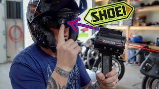 Shoei Neotec Helmet Tint Visor Shield Replacement Tutorial