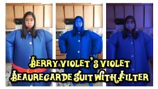 Berry Violets Violet Beauregarde Suit with Filter