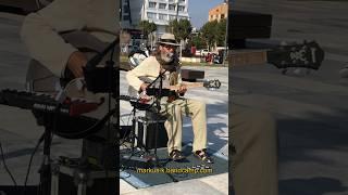 Street Improv with Handpan & Sax in Turkey - Stop Breaking Down #busker #handpan #sax #buskers