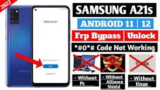 Samsung Galaxy A21s Frp Bypass  Google Account unlock   Without Pc  Android 1112  2022