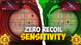 ZERO RECOIL SENSITIVITY  SETTINGS PUBGMOBILE & BGMI for all android & iOS devices starmkyt 