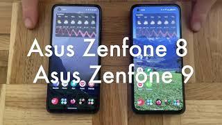 Asus Zenfone 8 vs 9
