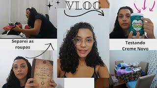 ●COMPREI ROUPA NOVA PARA O GATÃO ●TESTEI UM CREME NOVO ●SEPAREI AS ROUPAD PARA DOAR #vlog