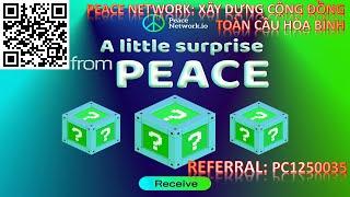 #peace Network Xây dựng cộng đồng toàn cầu hòa bình - Referral PC1250035 #crypto #nft #token #btc