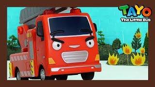 Tayo Frank the Fire Truck l What does fire truck do? l Tayo Job Adventure l Tayo the Little Bus toy