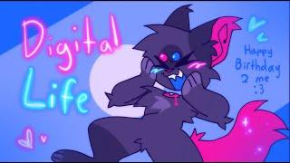 Digital life animation meme  BIRTHDAY ANIMATION  original???