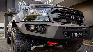 Modified 2021 Black Ford Ranger Raptor X