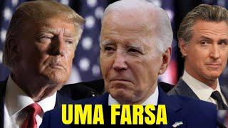 O PLANO POR TRÁS DO DEBATE ENTRE TRUMP E BIDEN NA CNN