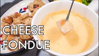The BEST Cheese Fondue - Without Wine