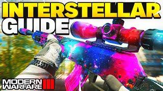 Interstellar Camo Guide Level up Guns Fast & Easy in MW3