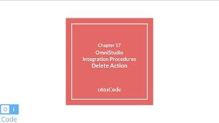 OmniStudio Integration Procedure - Delete Action #17  0to1Code