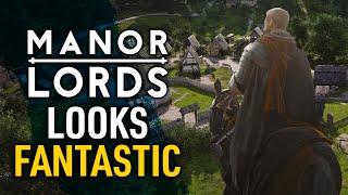 Manor Lords Looks FANTASTIC - Demo Gameplay