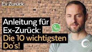 Ex zurückgewinnen mit den 10 Dos die gesamte Anleitung nach der Emanuel Albert Methode Teil 1