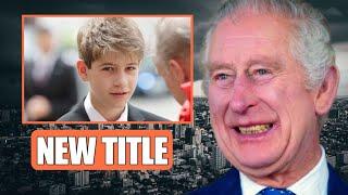 PRINCE JAMES James Earl Of Wessex Finally ACCEPTS NEW TITLE From King Charles To Become A Prince