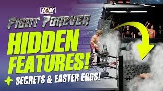 AEW Fight Forever Hidden Features Secrets & Easter Eggs