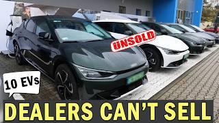 New Electric Cars Piling Up on Dealer Lots in 2024 – Here is the Truth