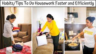 12 Great Habits To Do Housework Faster and Efficiently  Tips To Manage Home