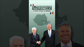 Il Presidente #Mattarella incontra il Presidente #Iohannis durante la Visita Ufficiale in #Romania