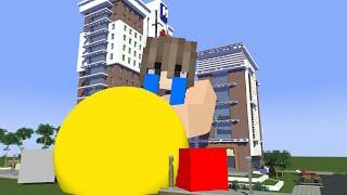 SAD Story Giant Girl Cry Vore at the City - Minecraft Animation