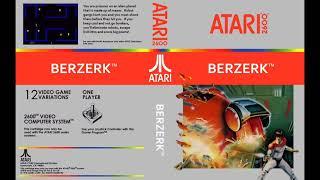 Atari 2600 Berzerk Gameplay