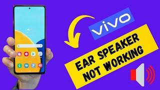 Vivo Call Ear speaker not working Fixed  Call sound problem Vivo y12y12ay12s