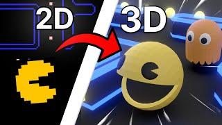 I Remade PacMan but its 3D