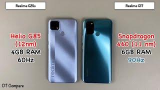 Realme C25s vs Realme C17 Speed Test & Camera Test