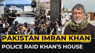 Police raid Khan’s house as ex-Pakistan PM heads to court