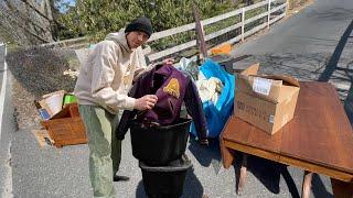 Totes Found Trash Picking Were Loaded