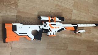 LEGO gun awp Asiimov csgo Kevin 183