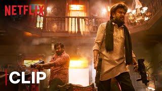 Rajinikanth and Vijay Sethupathis Killer Action ft. Nawazuddin Siddiqui  Petta  Netflix India