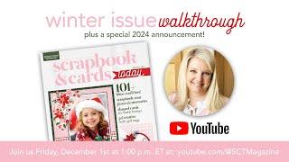 Winter 2023 Issue Walkthrough + 2024 Announcement with Catherine Tachdjian