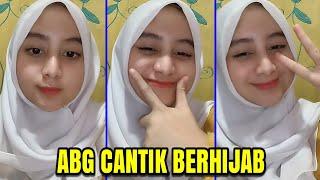 HIJAB CANTIK LIVE PART 27  MASIH ABG CANTIK & IMUT GAEESSS.. 