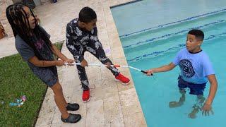 Calis Blind Brother ALMOST DROWNS She SAVES HIS LIFE