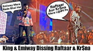 King Emiway Munawar Performance Diss  Raftaar & Kr$na  Spotify Rap91 Concert