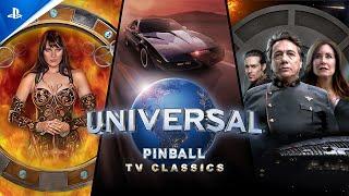 Pinball FX - Universal Pinball TV Classics Launch Trailer  PS5 & PS4 Games