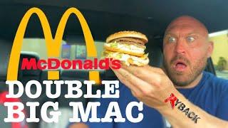 Mcdonalds Double Big Mac Food Review Mukbang - Ryback Its Feeding Time